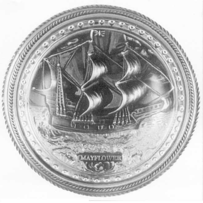 Mayflower Paperweight - Click Image to Close